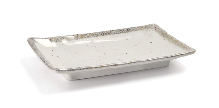 MELAMINE RECTANGULAR DISH - 25 X 17 X 4 CM