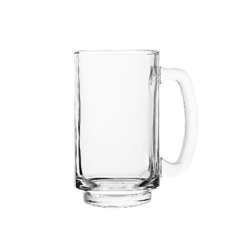 GLASS BEER MUG - 390 ML