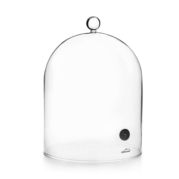 GLASS SMOKER HOOD / COVER - DIA 18.5 CM