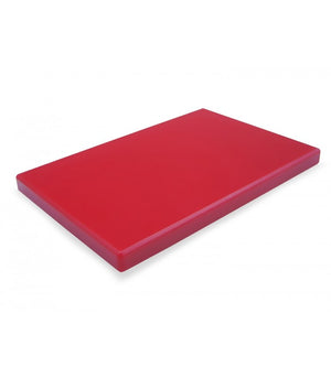 PE RED CUTTING BOARD - 530 X 325 X 20 MM