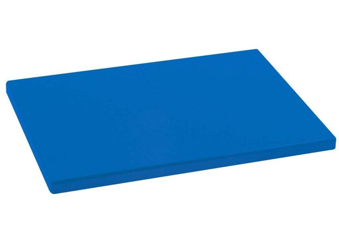 PE BLUE CUTTING BOARD - 530 X 325 X 20 MM