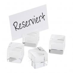 ACRYLIC TABLE STANDS - 4 PCS SET