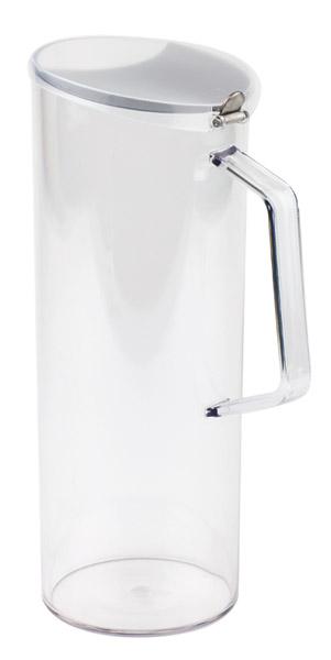 CEREAL PITCHER WITH ST.STEEL FLAP LID - Ø 10 CM; 28 H.CM
