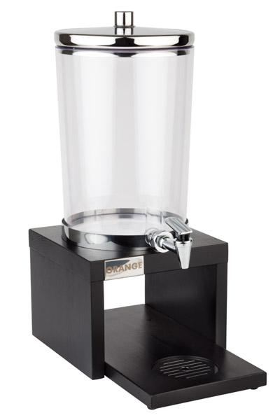 JUICE DISPENSER 4 LTR - WOODEN BRIDGE WITH 2 COOLING ELEMENTS FROM THE TOP AND BASE, COLOR - BLACK, 31.0 X 20.0 X 42 H.CM