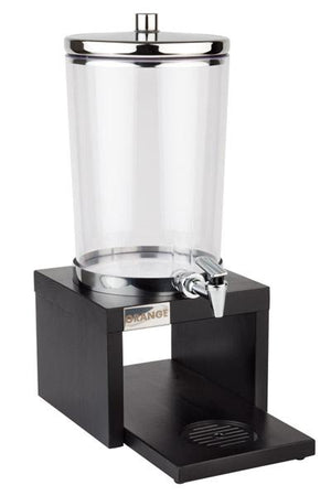 JUICE DISPENSER 6 LTR - WOODEN BRIDGE WITH 2 COOLING ELEMENTS FROM THE TOP AND BASE, COLOR - BLACK, 35.5 X 22.0 X 50 H.CM