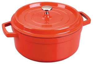 CAST ALUMINIUM CASSEROLE POT - DIA 24 CM