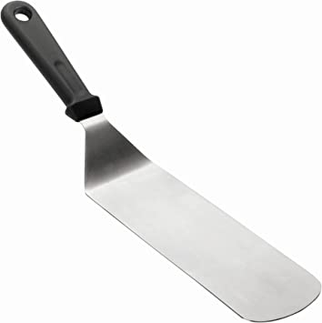 ST. STEEL STRAIGHT LONG SPATULA - 7.5 X 21.5 CM