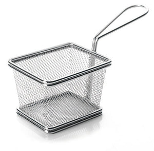 SQUARE CHIP BASKET 12 x 10 x 9 CM
