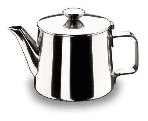 ST, STEEL TEA POT 0.6 LTR