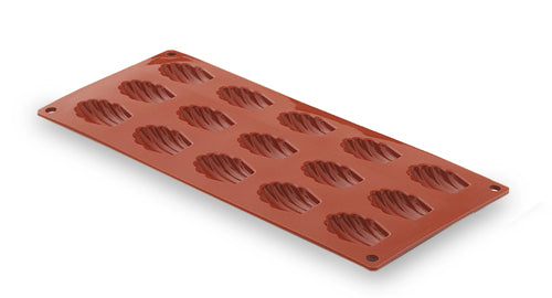 SMALL MADELEINE 15 MOULDS - 42 X 30 MM / H 11.5 MM