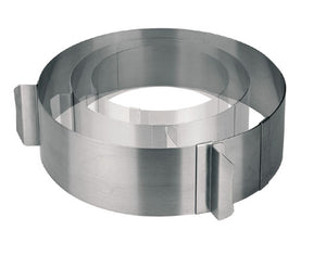 ST/STEEL ADJUSTABLE PASTRY RING