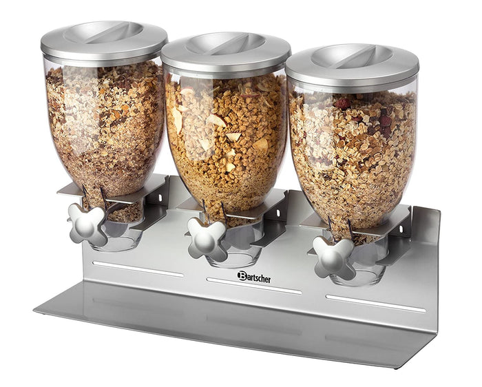 Cereal Dispenser - 3 x 3.5 Ltr