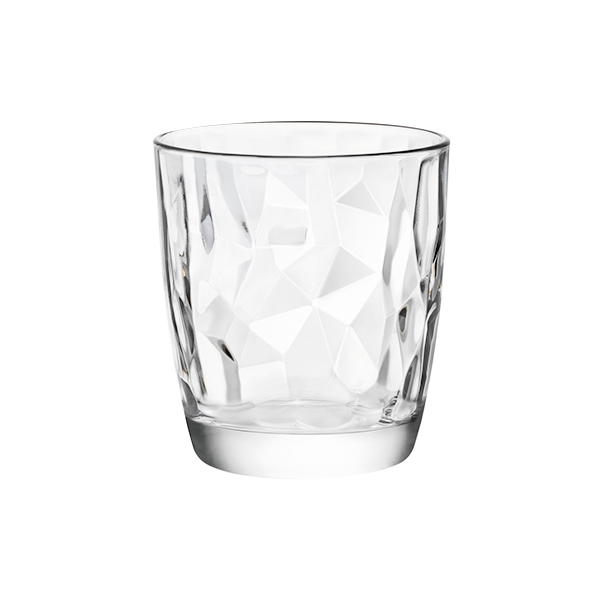 DIAMOND WATER GLASS TUMBLER 300 ML - 10 1/4 OZ