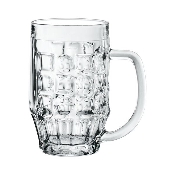MALLES GLASS BEER MUG 500 ML - 17 OZ