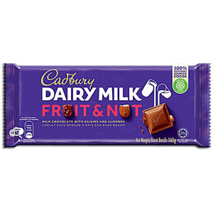 CADBURY FRUIT N NUT 160G
