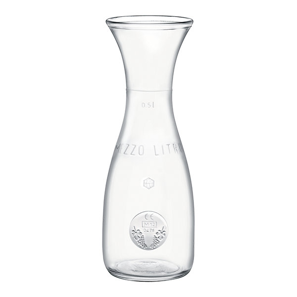 MISURA PZ CARAFE GLASS 500 ML - 17 OZ