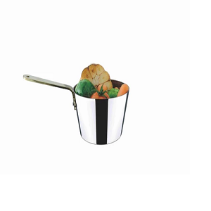 FRENCH STYLE MINI CONICAL SAUCE PAN - Dia 90 x 60(H)mm