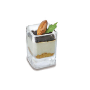 GOURMENT GLASS 40X40X40(H)MM