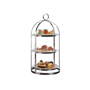 MANDARIN 3 TIERS AFTERNOON TEA STAND - Dia 230×460(H)mm
