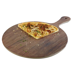 MELA 17" ROUND GOURMET BOARD OAK EARTH