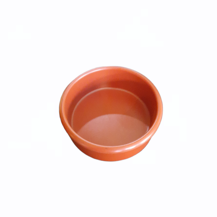 TERRACOTTA 3"RD DISH TILES RED