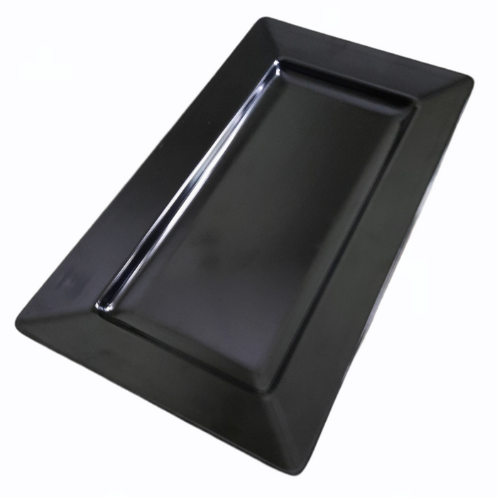 DIDO 14" OBLONG PLATE BLACK