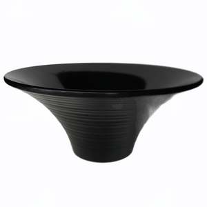 SPIN 8" ROUND BOWL BLACK