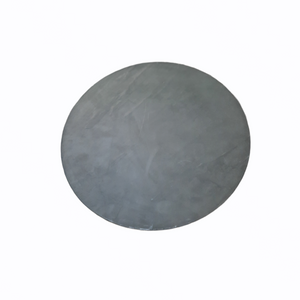 TAROKO GRANITE / SLATE FINISH ROUND PLATE 13" BLACK