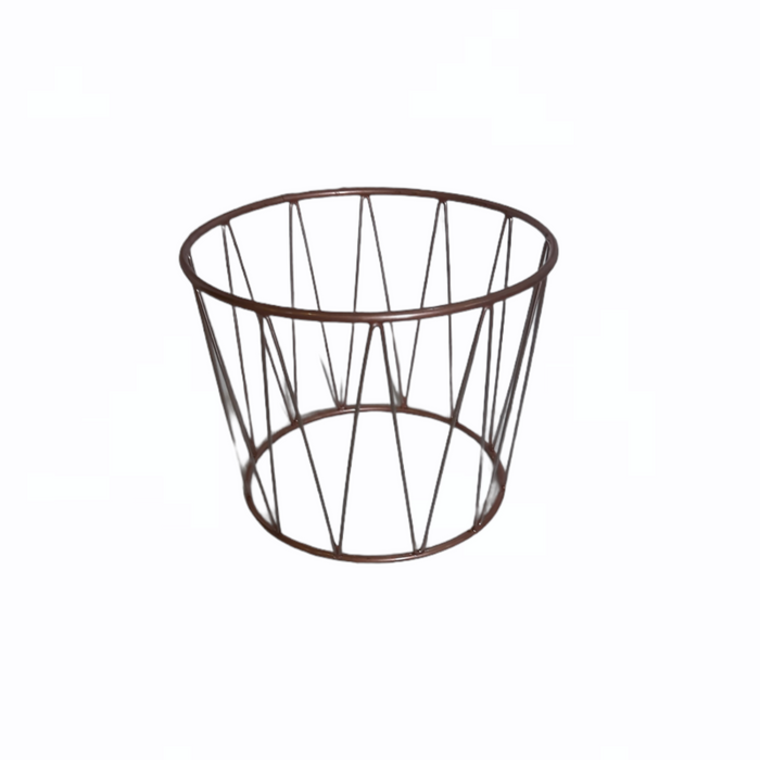 3D NON SLIP DISPLAY STAND-CROWN 8"H RED COPPER