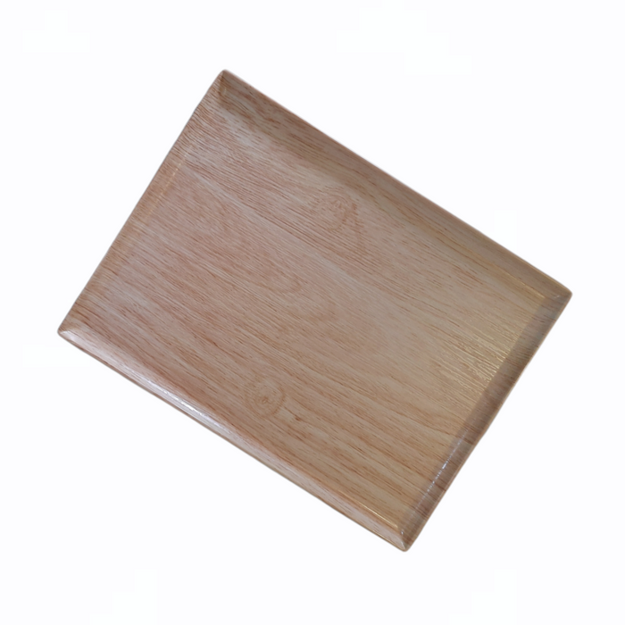 WOODY BAKER 400X300MM REC PLATTER (OAK) LIGHT WHITE