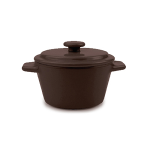 REECE MINI TUREEN CHOCOLATE COLOR - Dia 100 x 85(H)mm