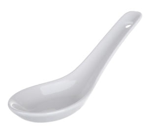 PORCELAIN SPOON - WHITE