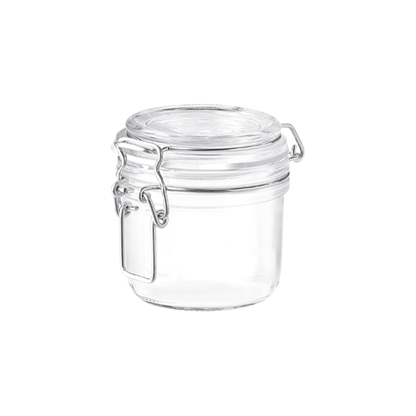 FIDO CLIP-TOP GLASS JAR 200 ML - 6 3/4 oz