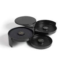 BAR GLASS COCKTAIL RIMMER - BLACK