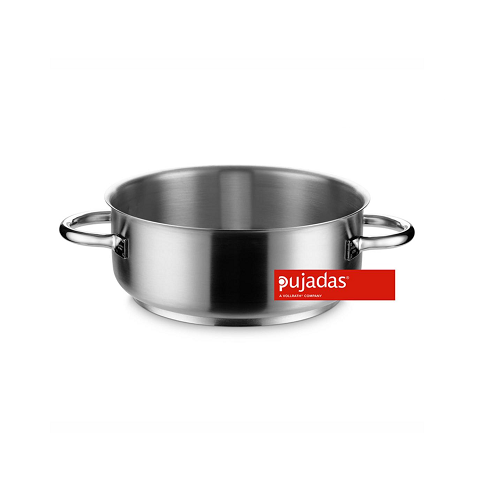 ST/STEEL CASSEROLE DIA 28 CM / H 11.0 CM / 6.70 LTS