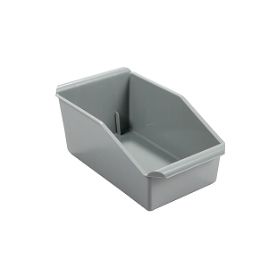 SQUARE KNIFE & FORK BOX - PP/GREY - 295*170*125 MM