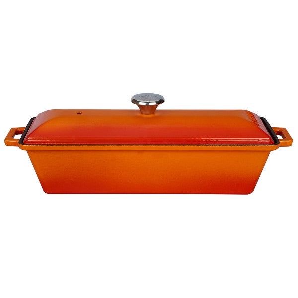 BREAD / TERRINE POT, 8.5*26.5CM; H=6CM, ORANGE