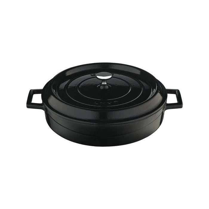 MULTI-PURPOSE CASSEROLE - DIA.24 CM - BLACK