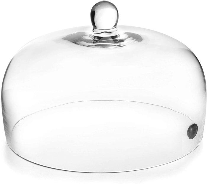 GLASS SMOKER HOOD / COVER - DIA 21 CM