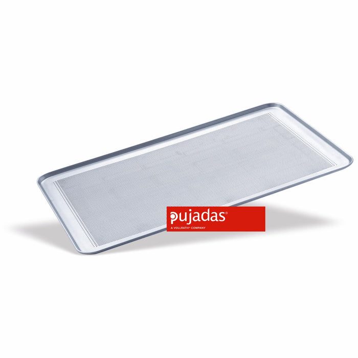 ALUMINIUM BAKING TRAY PERFORATED 400 X 300MM  / H 12.0 MM