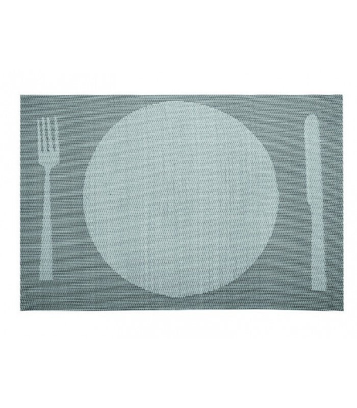 INDIVIDUAL PLACE MAT 45X30 CM GREY