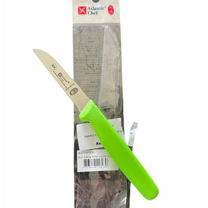 PARING KNIFE - SQUARE TOP 8 CM GREEN