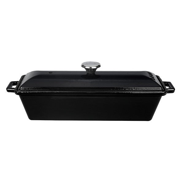 CAST IRON BREAD / TERRINE POT, BLACK