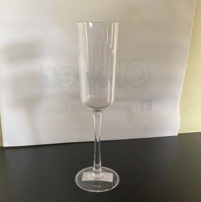 POLYCARBONATE STEMWARE CHAMPAGNE FLUTE CLEAR 200ML