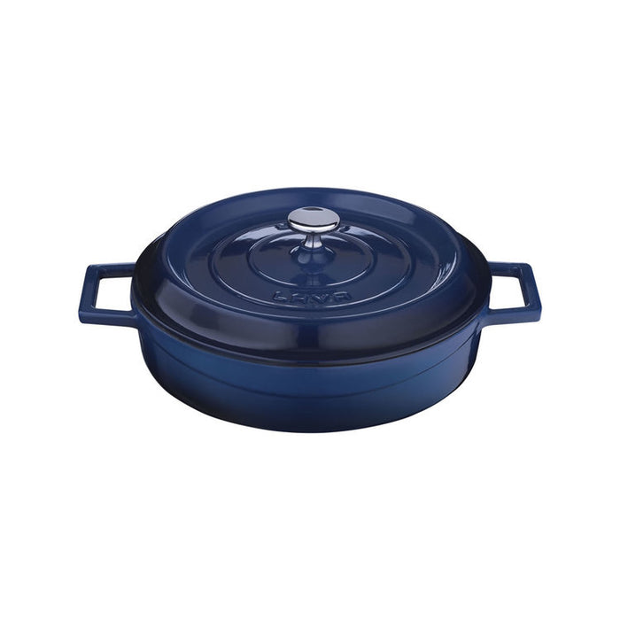 MULTI-PURPOSE CASSEROLE - DIA.24 CM - BLUE