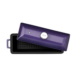 CAST IRON BREAD / TERRINE POT, PURPLE