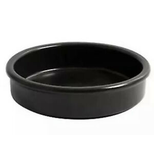 TERRACOTTA 3"RD DISH BLACK
